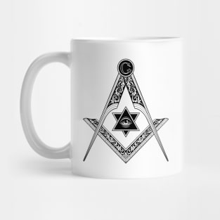 Freemason Square and Compass Mug